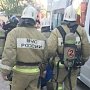 Севастопольские пожарные спасли на пожаре мужчину