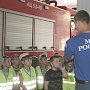 Новая экскурсия для воспитанников детского сада № 28 состоялась в первой пожарно-спасательной части