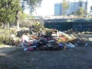 Стихийные свалки продолжают исчезать с улиц Симферополя