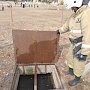 Сотрудники МЧС проверили работоспособность пожарных гидрантов в нескольких сёлах Крыма