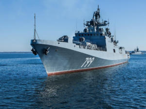 Фрегат ЧФ «Адмирал Макаров» прибыл на греческий остров Корфу