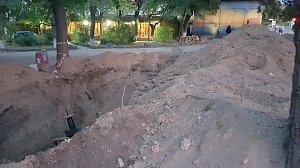 В центре Симферополя строители непреднамеренно нашли человеческие останки