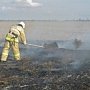 За выходные огнеборцы 10 раз тушили горящий сухостой в Крыму