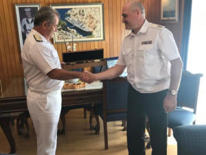 Командующий Черноморским флотом посетил главный штаб Военно-морских сил Греции