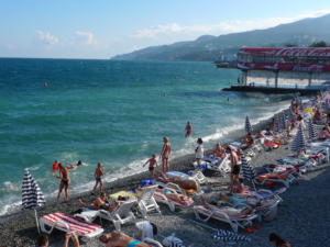 Министерство курортов Крыма обнародовало число туристов на полуострове с начала года