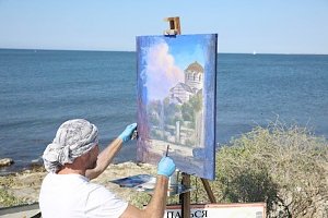 Итальянские художники приехали рисовать Крым