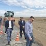 Капремонт дороги в селе Равнополье Симферопольского района выполнили на 90%