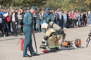 Учебная эвакуация по гражданской обороне