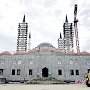 Черновые отделочные работы внутри соборной мечети завершены