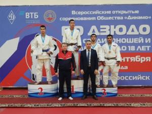 Спортсмены из Симферополя заняли призовые места на соревнованиях по дзюдо