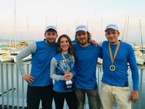 Российская команда завоевала серебро в соревновании по яхтенному спорту во Франции