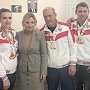 Крымские спортсмены привезли с чемпионата по армреслингу семь медалей