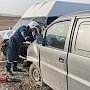 Пять человек пострадали в результате двух ДТП в Бахчисарайском районе