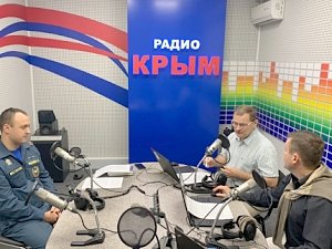 Об итогах пожароопасного периода в эфире «Радио Крым»