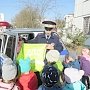 В Ленинском районе инспекторы ГИБДД организовали для малышей «День открытых дверей»