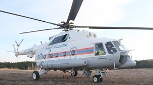 Авиацией МЧС России осуществляется мониторинг зоны ЧС