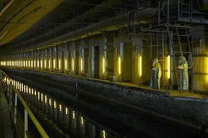 Крымчане смогут поплавать в канале секретного подземного комплекса