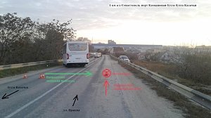 В Севастополе водитель маршрутного автобуса насмерть сбил пешехода