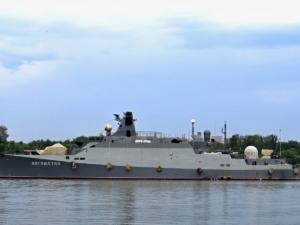 Малый ракетный корабль «Ингушетия» успешно выполнил артиллерийские стрельбы в Чёрном море