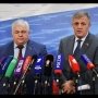 Н.В. Коломейцев и К.К. Тайсаев выступили перед журналистами в Госдуме