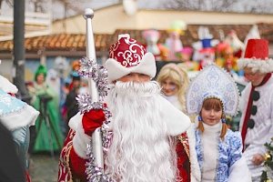 В Крыму выбрали лучшего Деда Мороза