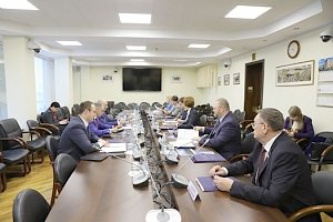 Владимир Константинов провел заседание Комиссии Совета законодателей
