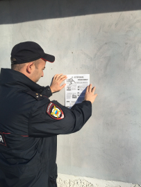 В Советском районе полицейские проводят мероприятия по профилактике преступлений и правонарушений