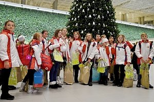 В Крым вернулись дети, побывавшие на «Главной ёлке страны» в Кремле