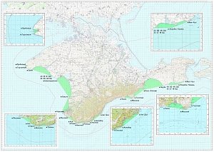 В Крыму сняли пограничный режим на некоторых участках Чёрного моря