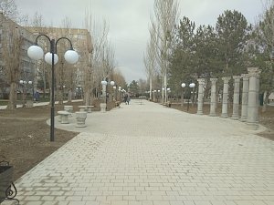 В Армянске после реконструкции открыли обновленный 7-ой бульвар
