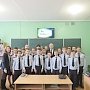 Представители МВД по Республике Крым провели познавательную лекцию для учащихся кадетских классов