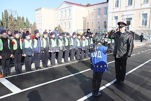 Врио начальника УМВД России по г. Севастополю Андрей Кузнецов принял участие в открытии детского автогородка