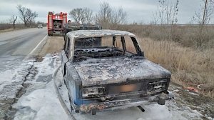 В Крыму загорелись три автомобиля