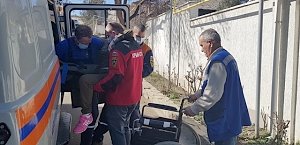 В крымских горах спасли туристку с переломом ноги