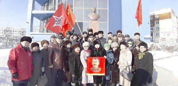 В регионах России почтили память Сталина