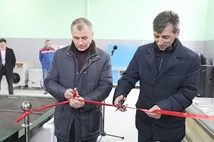 Владимир Константинов принял участие в открытии нового цеха на заводе «Море»