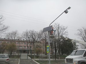 В Бахчисарайском и Первомайском районах появились новые безопасные пешеходные переходы