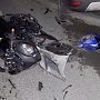 Два подростка на мотоцикле попали в ДТП в Симферополе