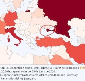 Браво, сеньоры! В Испании опубликовали карту мира с российским Крымом