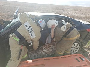 В Ленинском районе столкнулись 2 иномарки