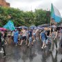 Хабаровск: протест, гнев народа и дождь. Настроение бодрое.Что делать дальше и куда идти?