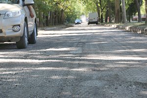 В Керчи продолжается ремонт улиц Борзенко, Ващенко и Тимирязева