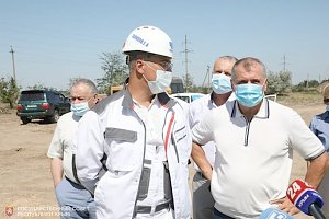 Владимир Константинов: Модернизация Нижнегорской газораспределительной станции позволит полностью обеспечить жителей голубым топливом