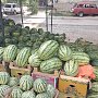В Симферополе обнаружили точки продажи нелегальных арбузов