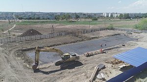 В Керчи начали возведение дома для переселенцев Нижней Цементной Слободки