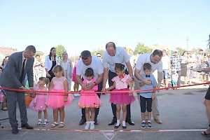 В Сакском районе открыли новый модульный детский сад