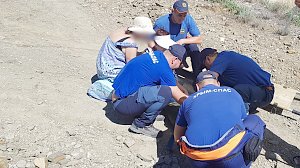 Туристка из Астрахани сломала ногу, гуляя на горе Караул-Оба