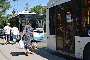 В Симферополе временно изменят схему движения троллейбусов