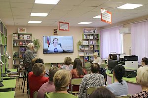 В посёлке Ленино открылась первая в районе модельная библиотека