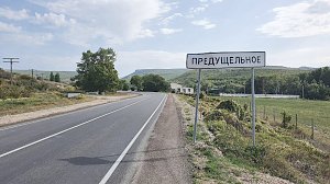 Дорогу Бахчисарай-Шелковичное отремонтировали досрочно